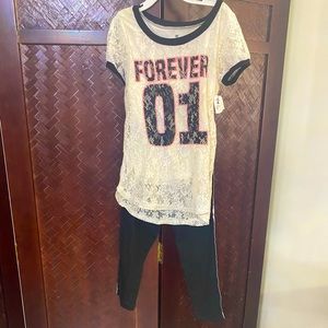 Two-piece shirt and pants